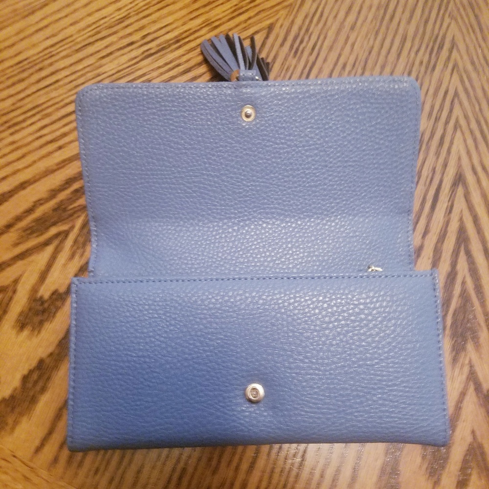 Powder Blue Fashion Wallet - Picture 2 of 3